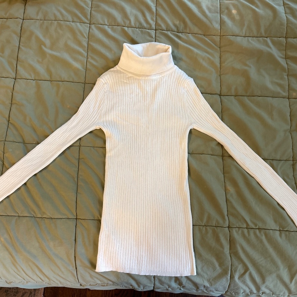 Loft ribbed turtleneck